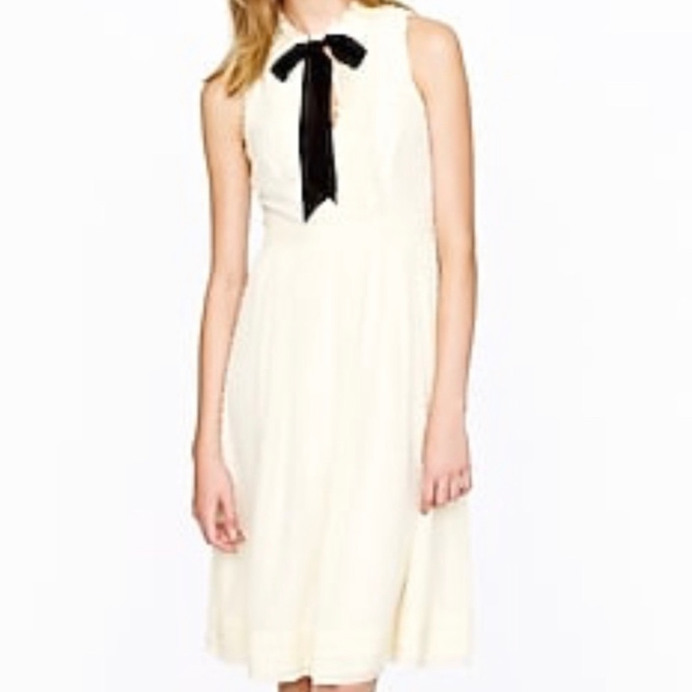 JCrew Silk Blend Swiss dot Dress - Sz 6